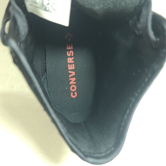 Converse Black Blue Cherry Red Sequin high-top sneaker Women sz 10 Chuck Taylor - Picture 12 of 16